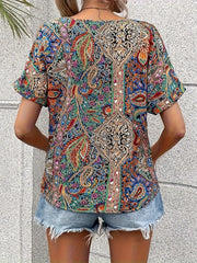 V-NECK BLOUSE