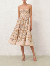 Ascent Tuck Midi Dress