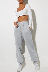 ✨Last Day 69% OFF✨Women High Waist Baggy Sweatpants Casual Joggers with Pockets