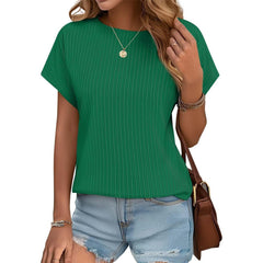✨Women Summer Classic Jacquard Stripe Tee
