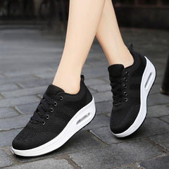 WIDEđ„Last Day 60% OFF - Women light air flying woven mesh orthopedic Sneakers
