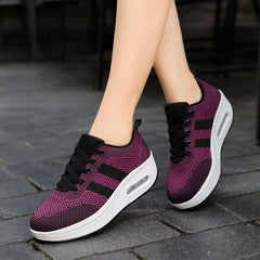 WIDEđ„Last Day 60% OFF - Women light air flying woven mesh orthopedic Sneakers