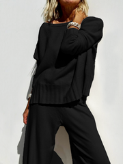 ⏰ LAST DAY SAVE 50% 💥 2025 Hot Sale Soft Cashmere Casual Sweater Suit