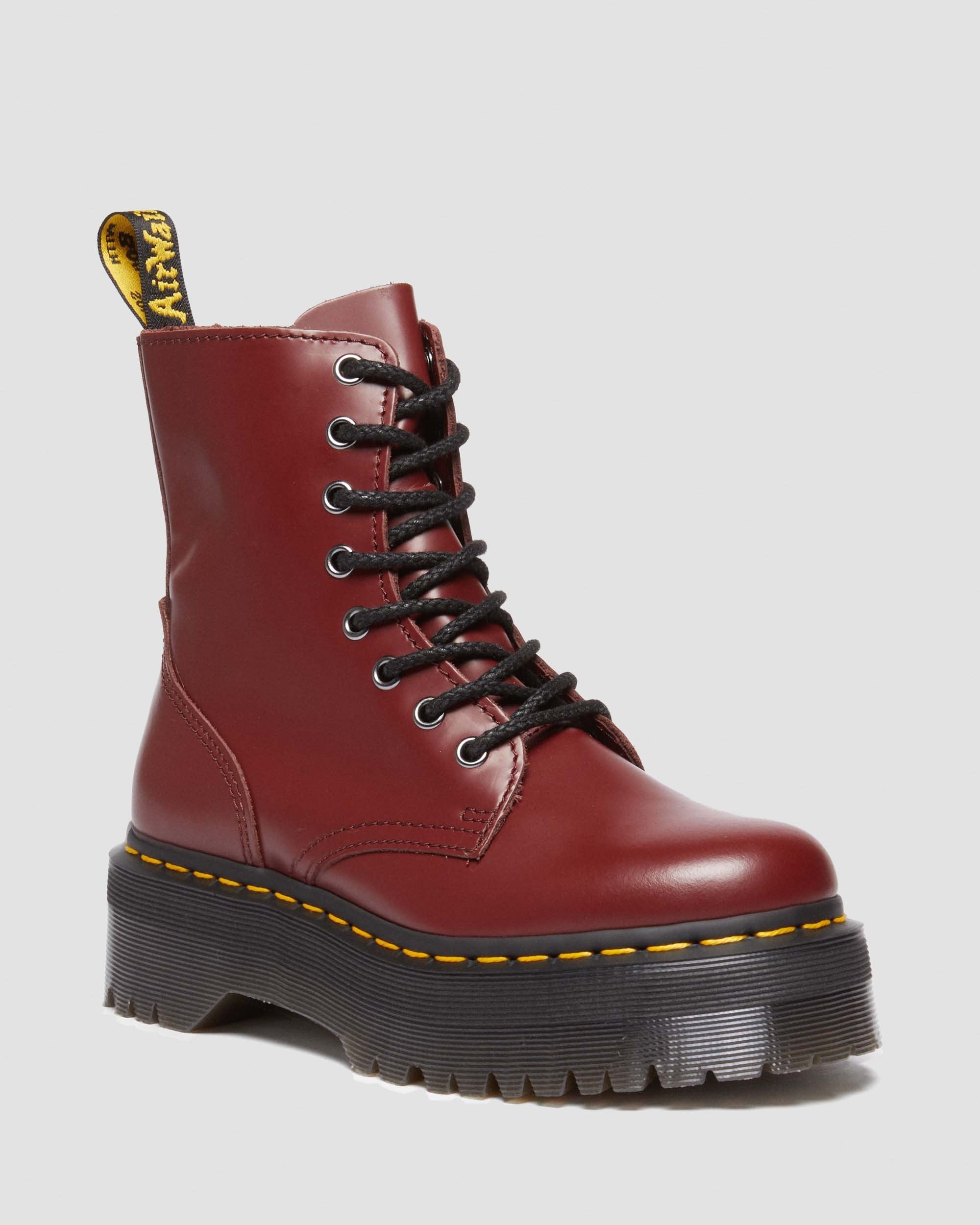 Jadon SmoothLeather Platform Boots
