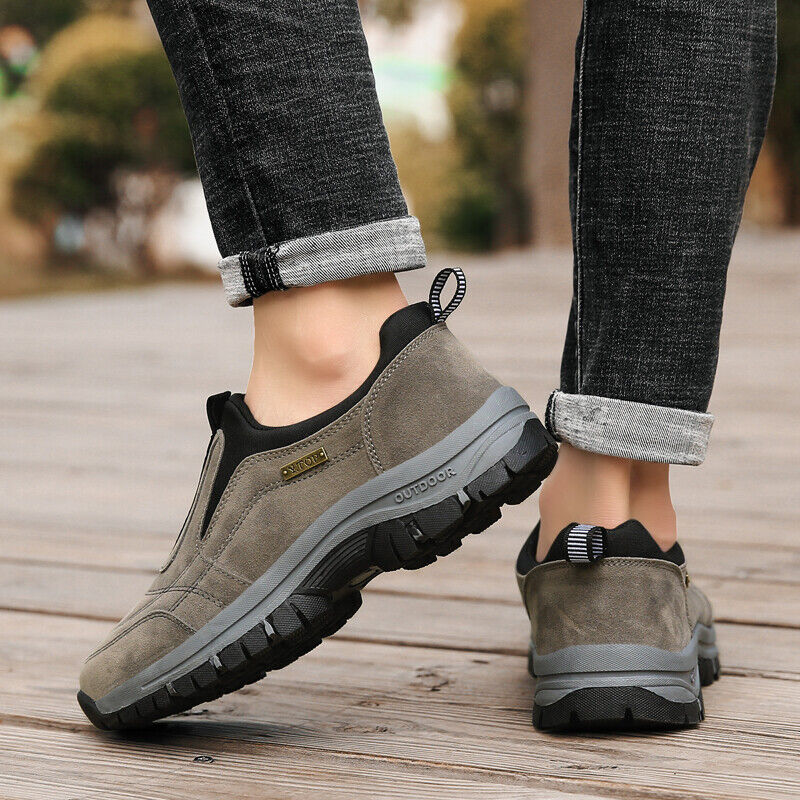 🔥Men's Comfortable Waterproof Orthopedic Walking Shoes Hiking Shoes