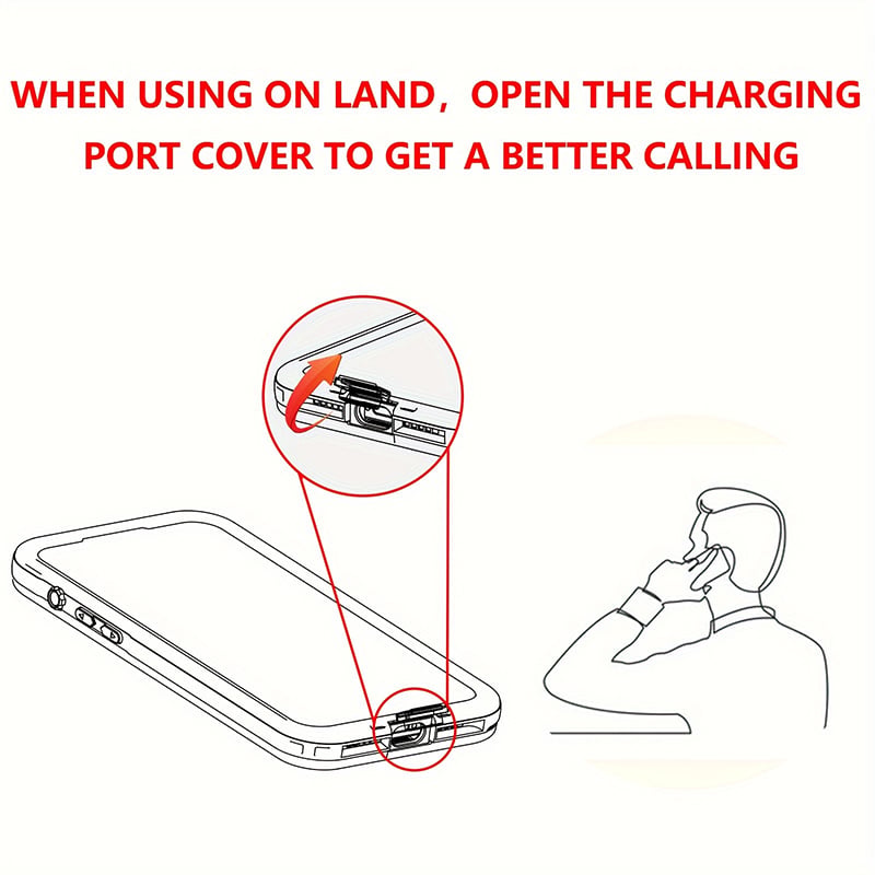 IP68 Waterproof Case for iPhone
