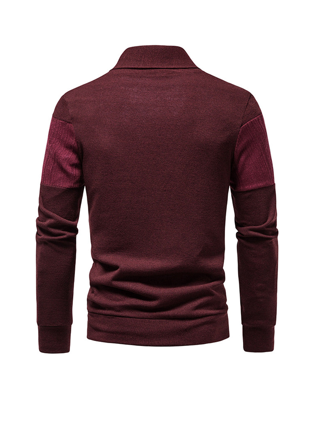 Brent Patchwork Casual Cardigan (shirt not included)