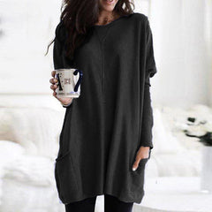 Women Fall/Winter Chic Round Neck Jumper