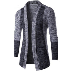 Men's Solid Color V Neck Cardigan