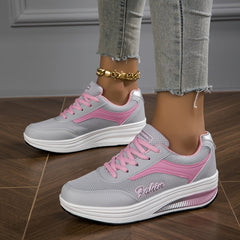🔥Last Day Promotion 50% OFF - Women's Breathable Fashion Chunky-Soled Trainers