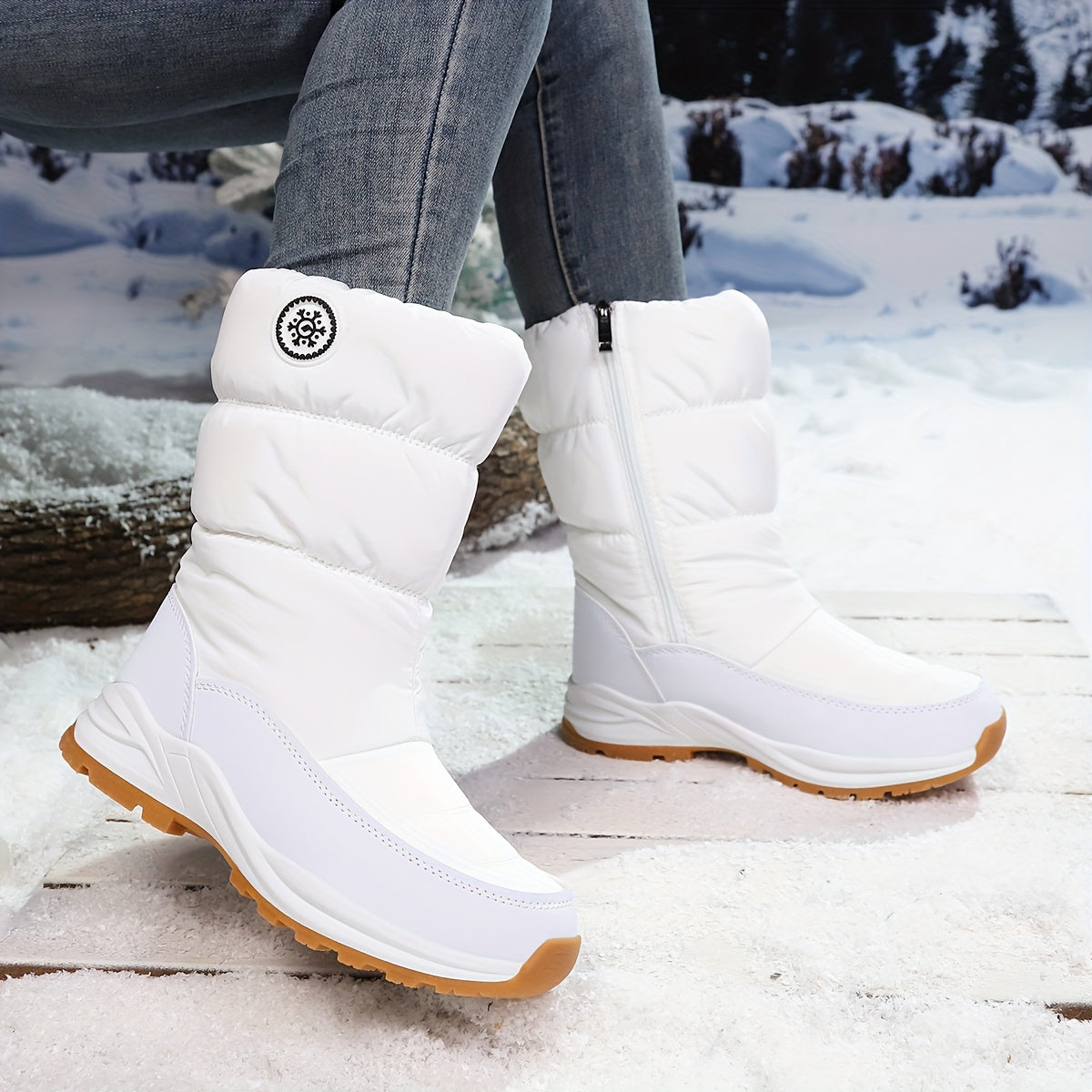 🔥Last Day Promotion 50% OFF - Women's High Quality Winter Mid-Calf Snow Boots
