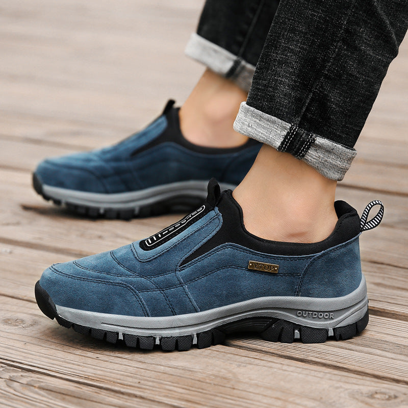 🔥Men's Comfortable Waterproof Orthopedic Walking Shoes Hiking Shoes