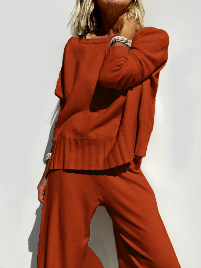 ⏰ LAST DAY SAVE 50% 💥 2025 Hot Sale Soft Cashmere Casual Sweater Suit