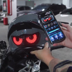 Smart LED Helmet Display