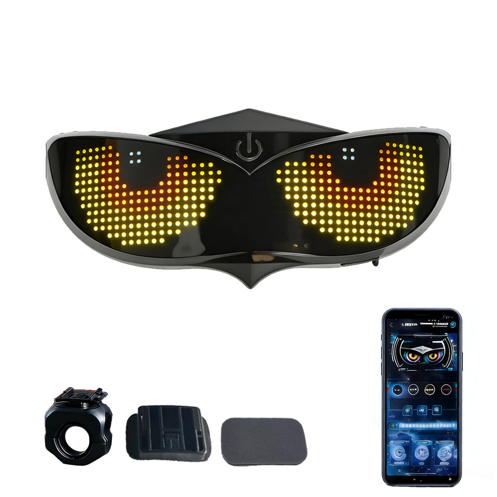 Smart LED Helmet Display