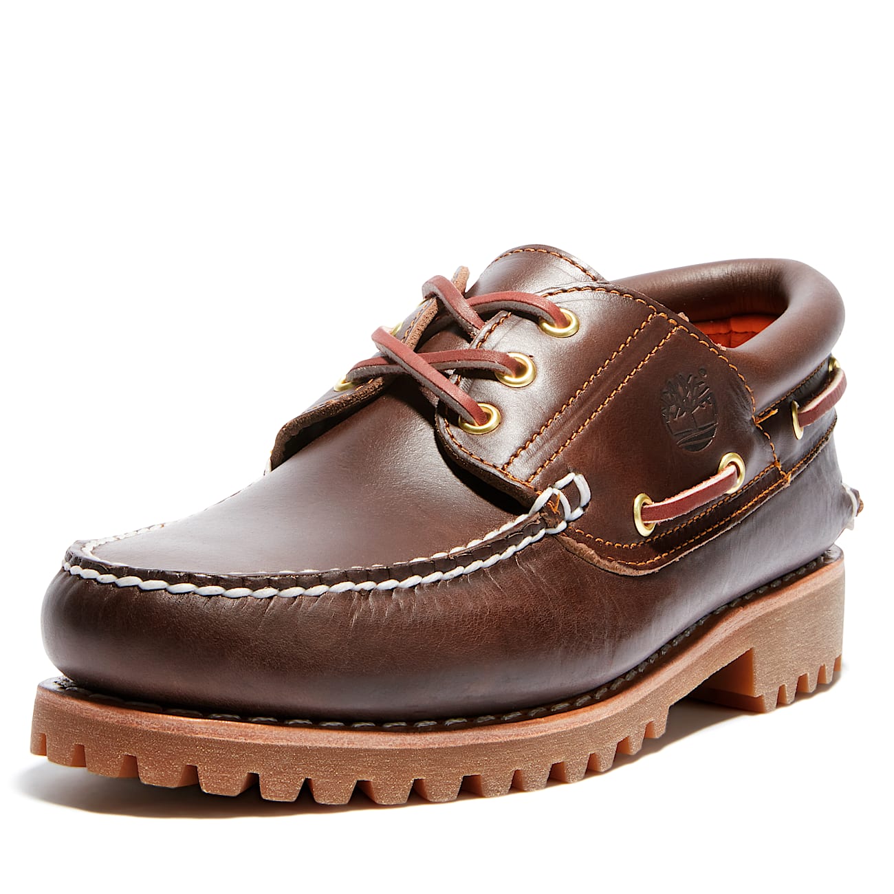Authentic 3 Eye Lug Handsewn Boat Shoe