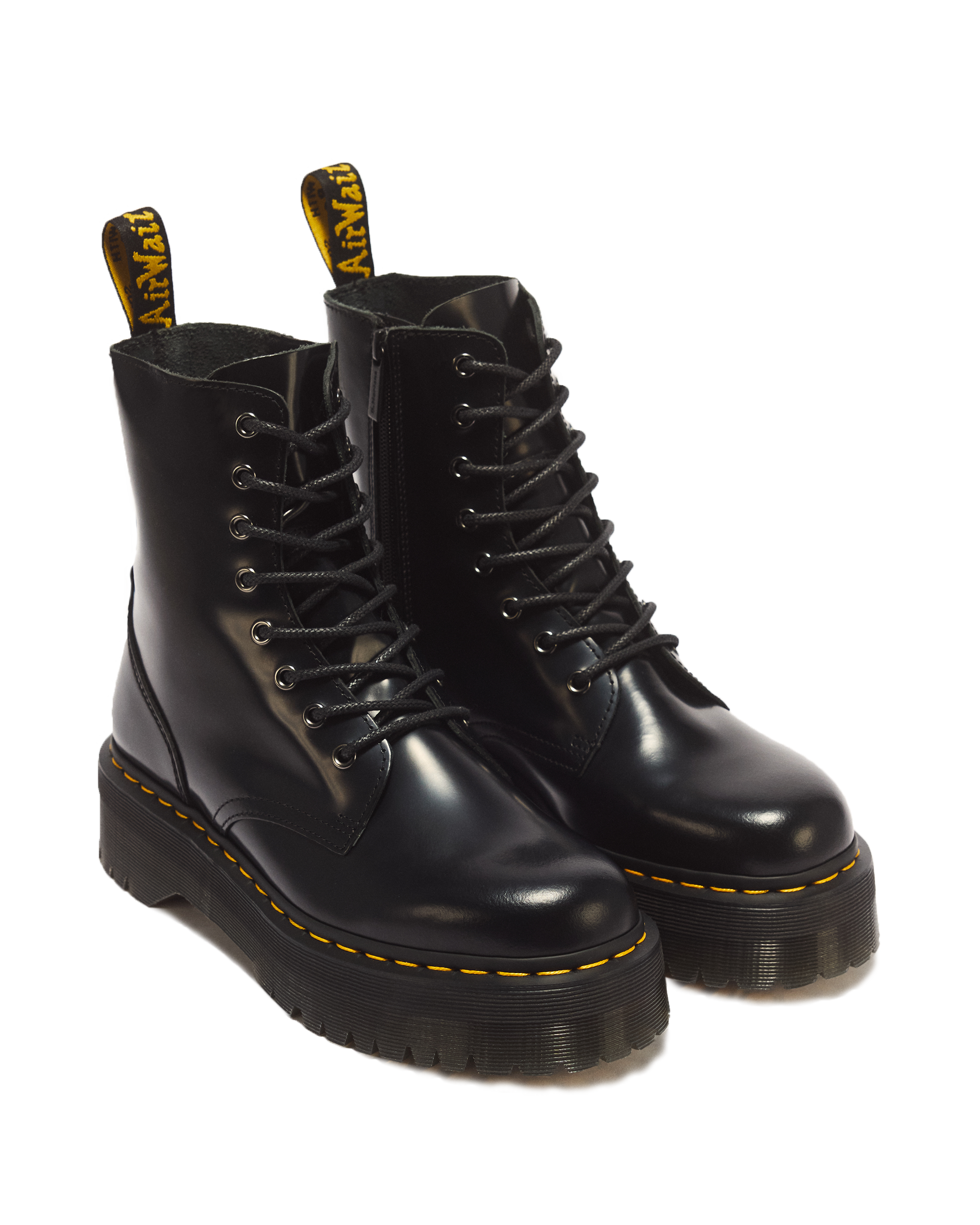 Jadon SmoothLeather Platform Boots