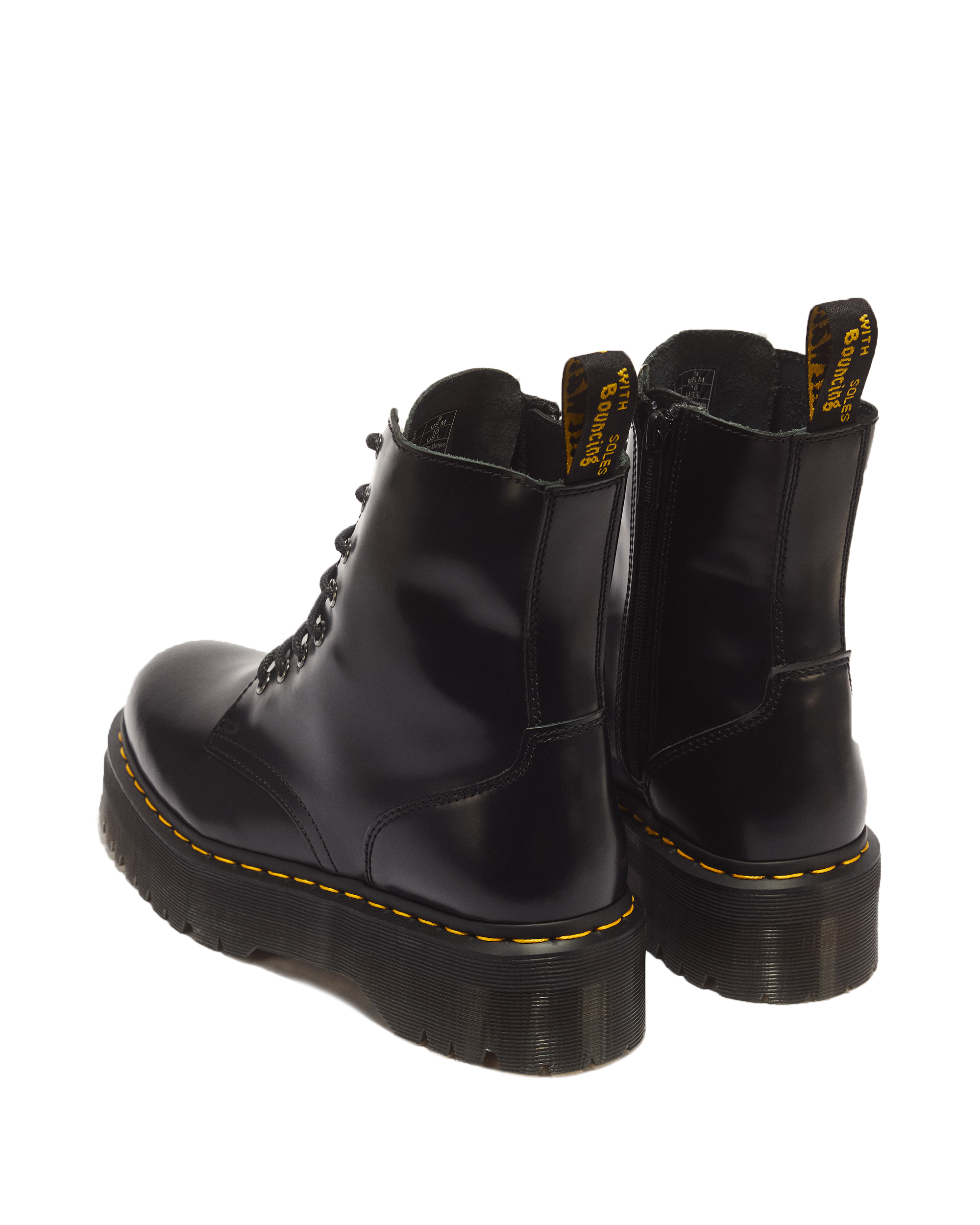 Jadon SmoothLeather Platform Boots