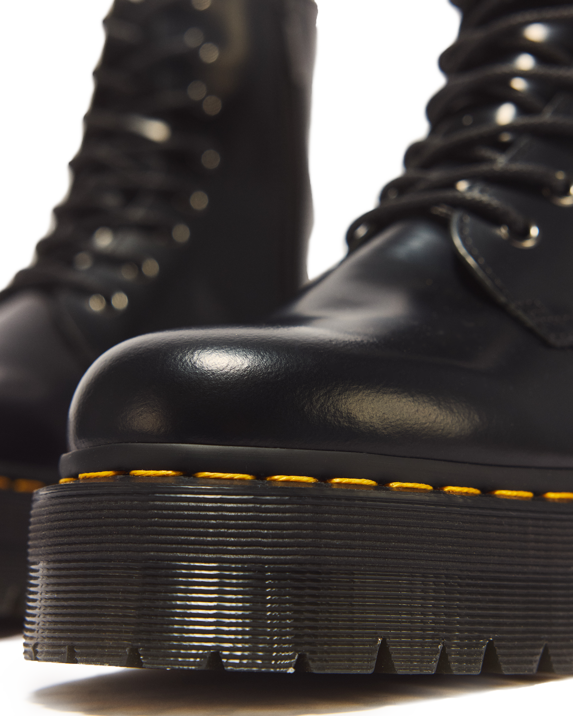 Jadon SmoothLeather Platform Boots