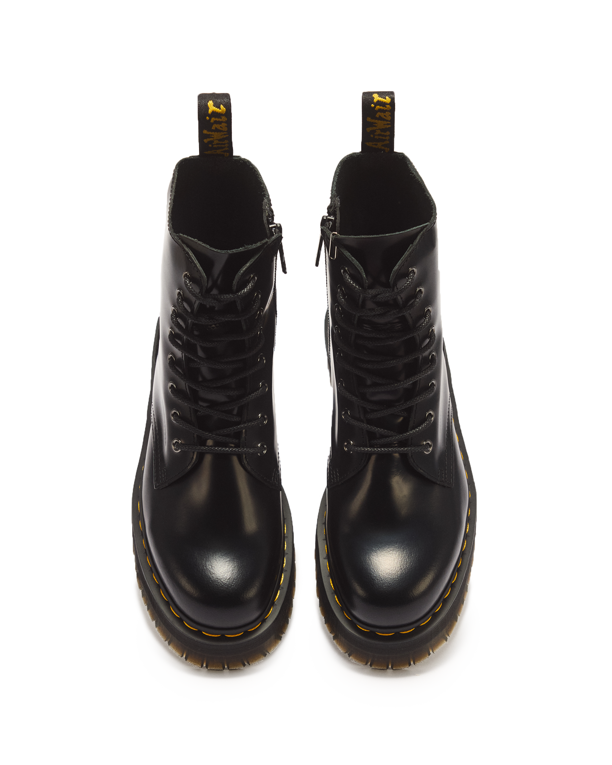 Jadon SmoothLeather Platform Boots