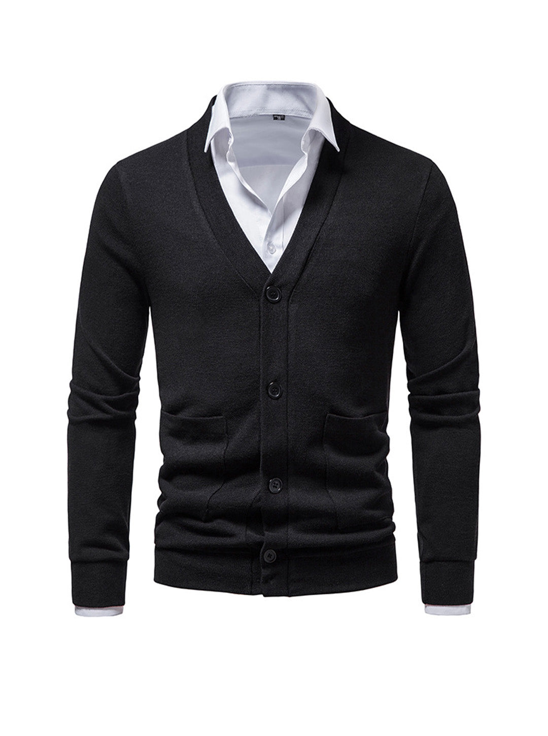 Brent Pocket Casual Cardigan (shirt not included)