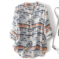 AMERA LINEN BLOUSE