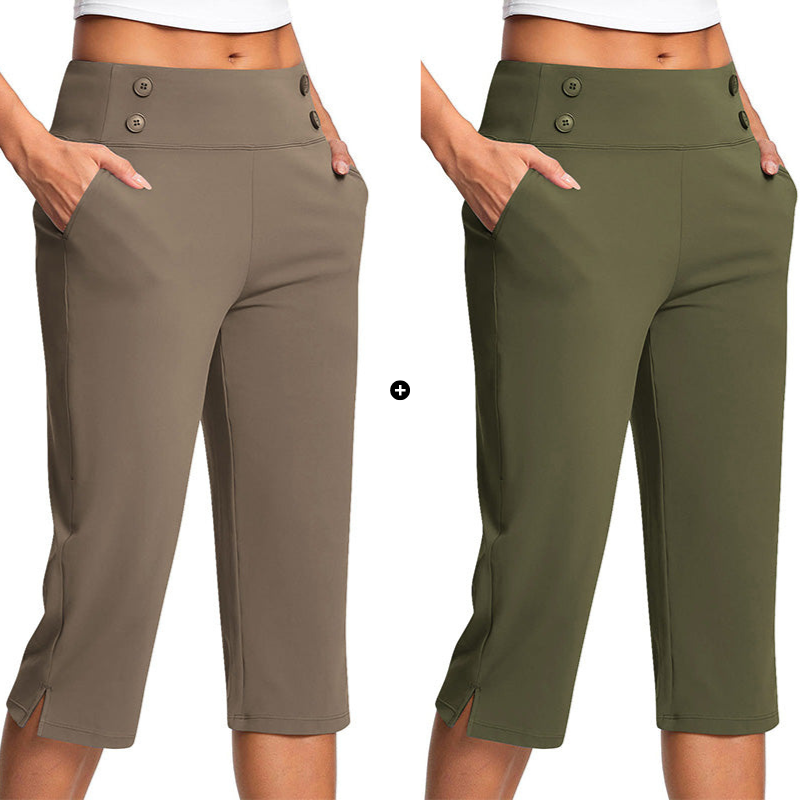 Elegant Yoga Pants With Shaping Effect