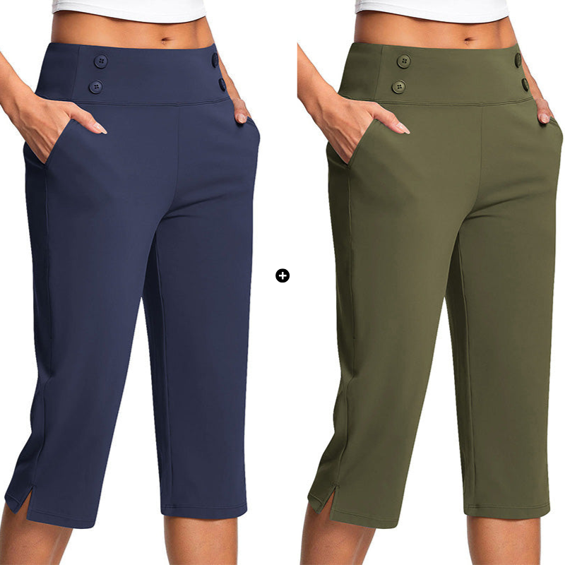 Elegant Yoga Pants With Shaping Effect