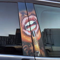 Ladies Car Door Stickers