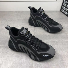 Men's soft sole breathable running shoes