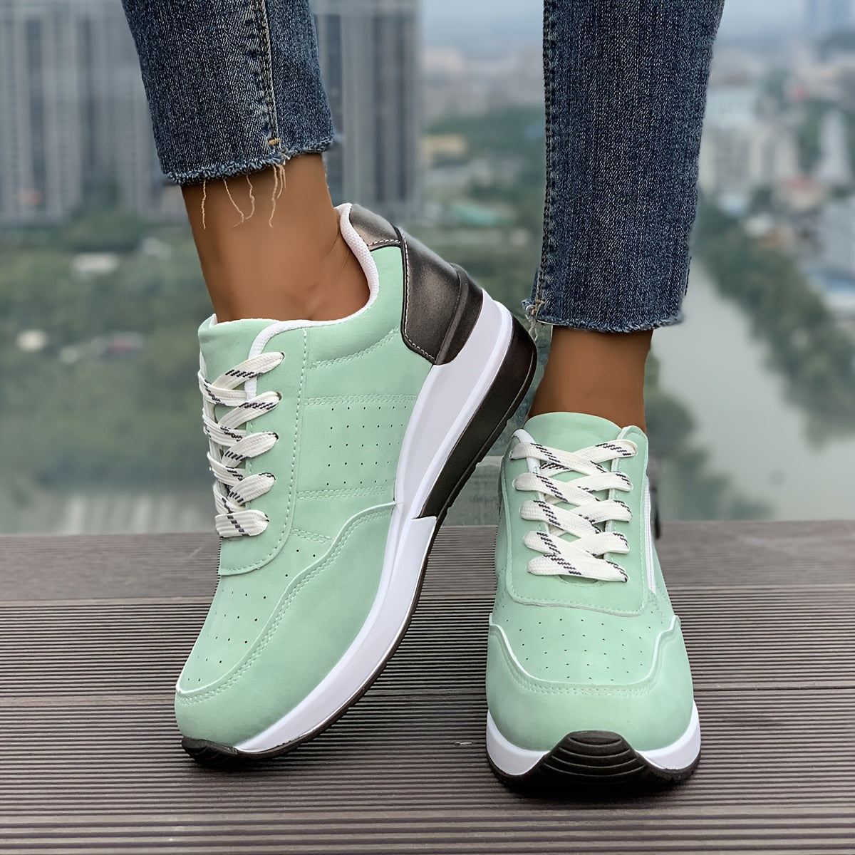 🔥Last Day Promotion 60% OFF - Women's Comfortable Side-Zip Thick-Sole Orthopaedic Sneakers