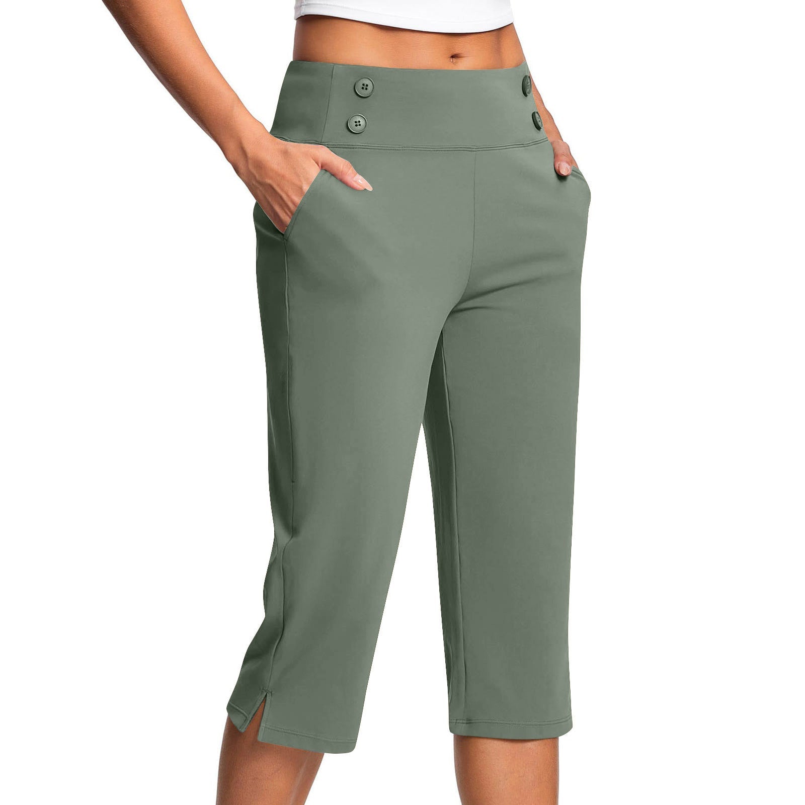 Elegant Yoga Pants With Shaping Effect