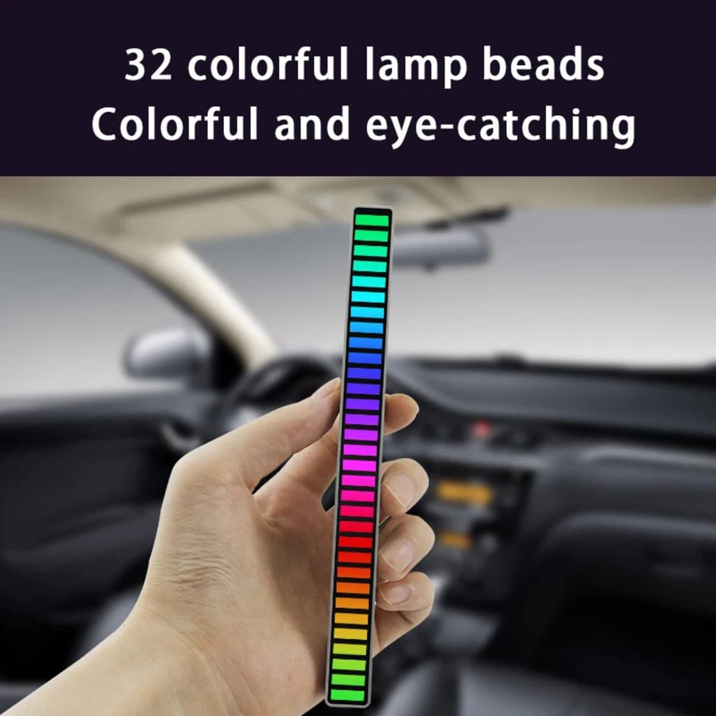 RGB Voice-Activated Led Lights
