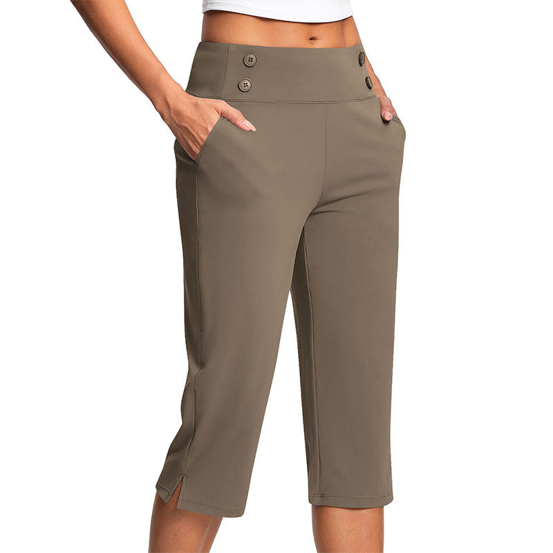 Elegant Yoga Pants With Shaping Effect