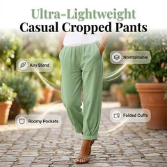 Casual Pants For Women With Elastic Waist