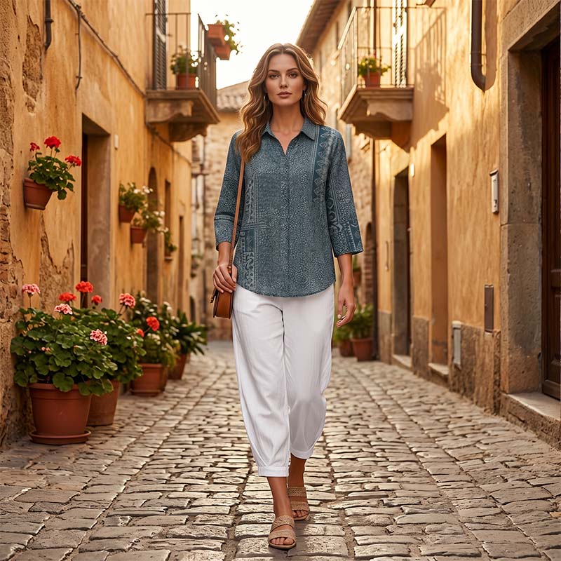 Casual Pants For Women With Elastic Waist