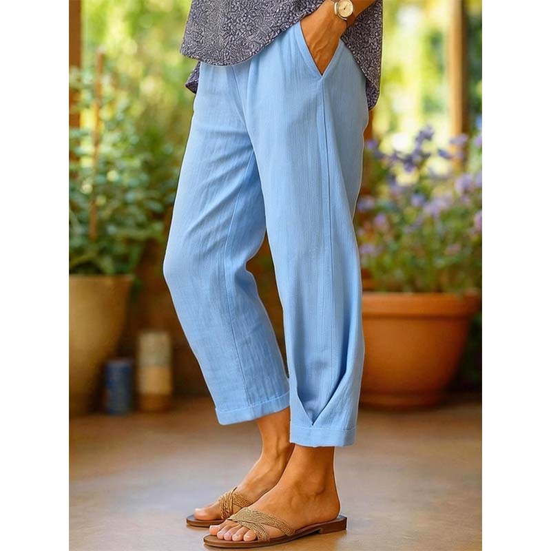 Casual Pants For Women With Elastic Waist